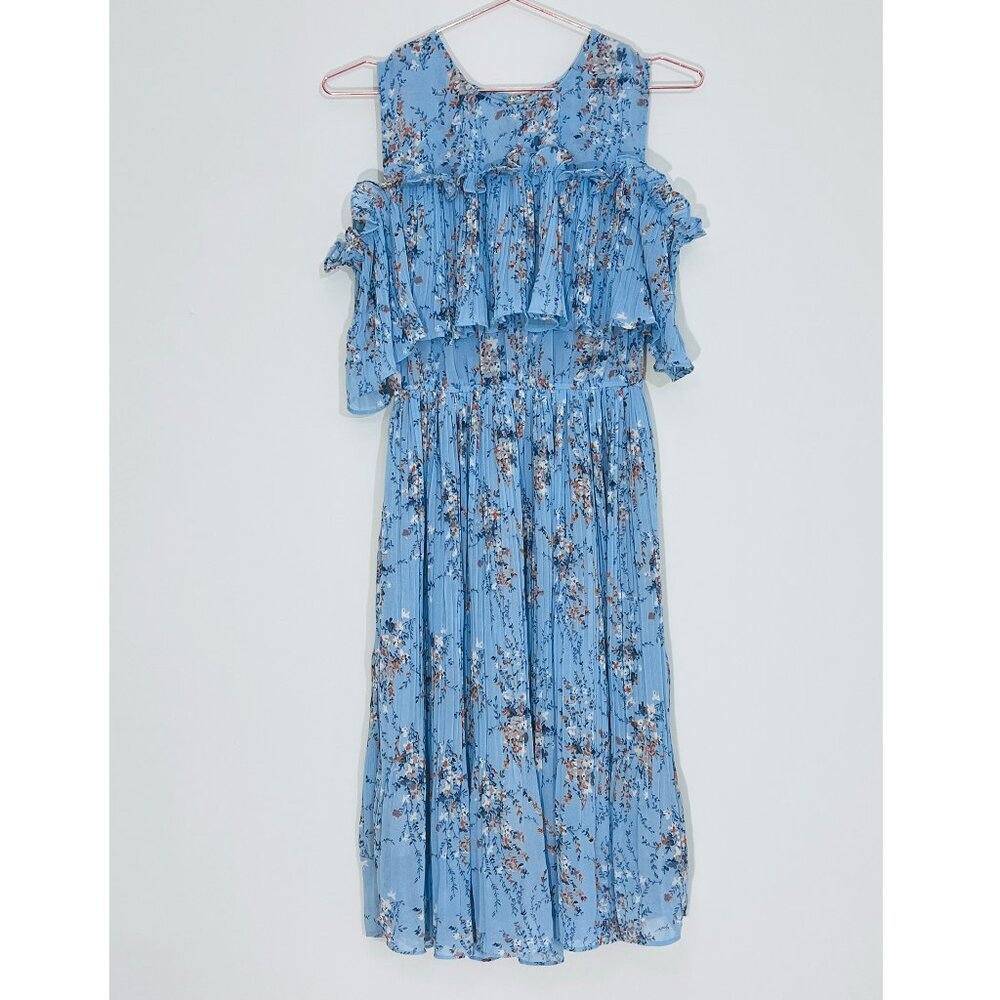 Blue Floral dress Size XS